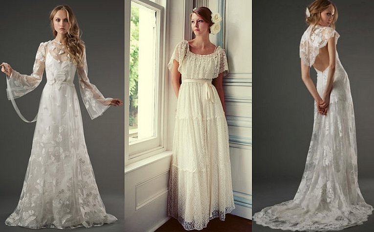 Свадебное платье в стиле винтаж