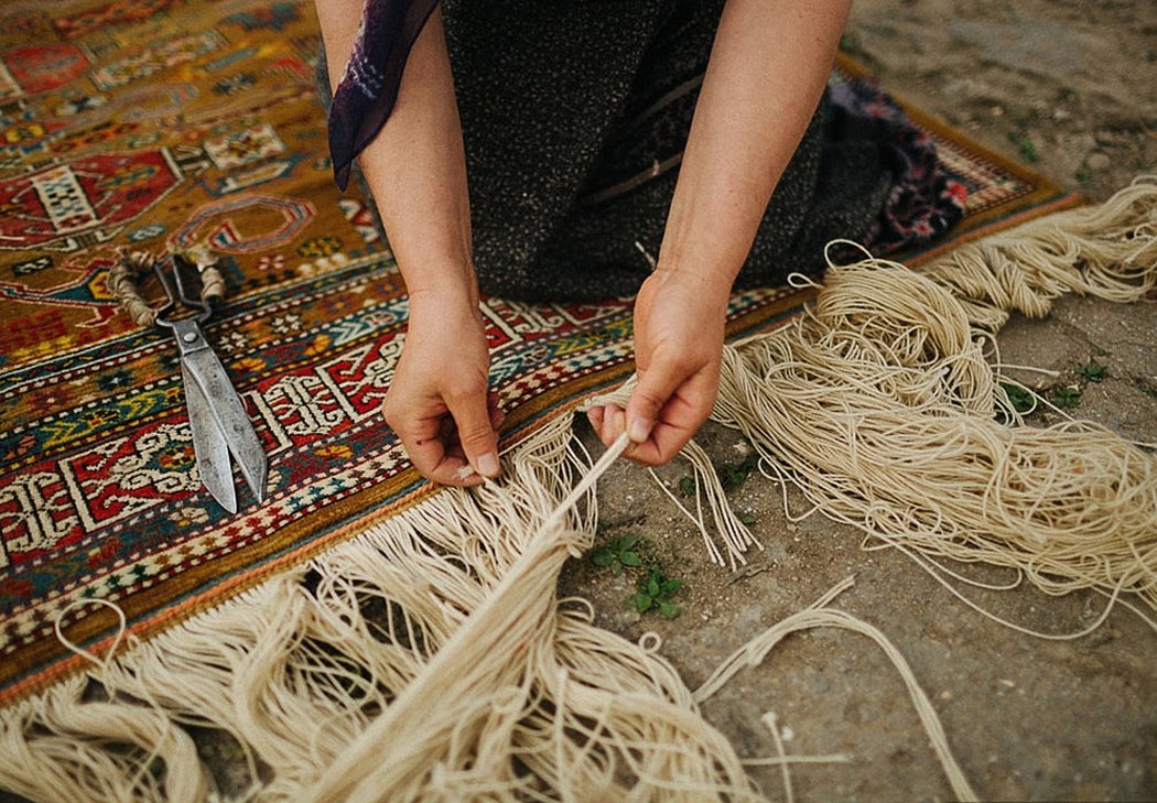 Дагестан ковры ткут