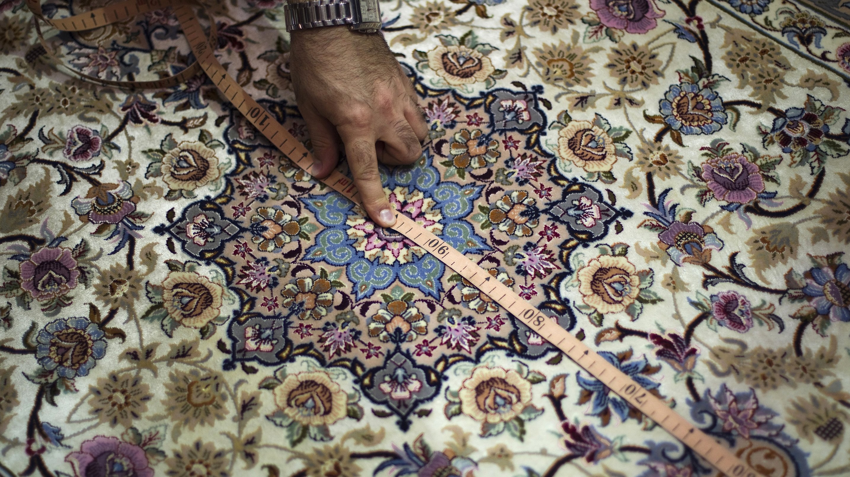 Иранские ковры ручной работы