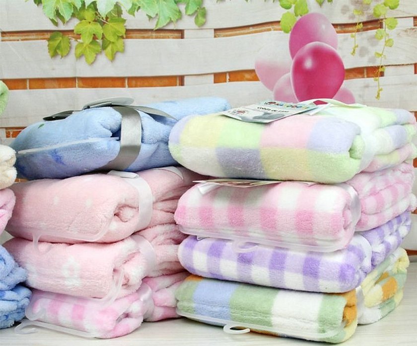 Летнее хлопковое одеяло для новорожденных