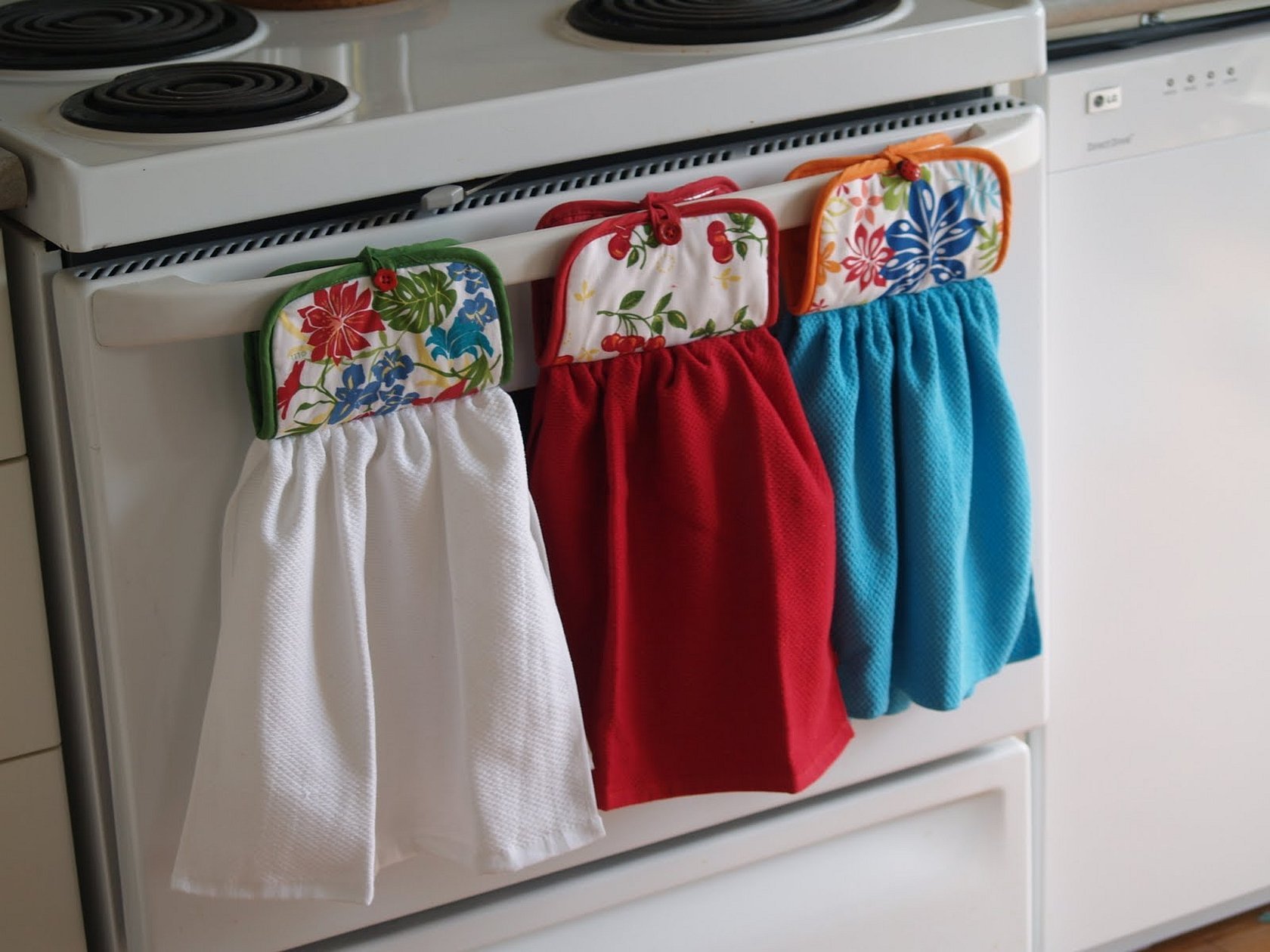 Оригинальные идеи пошива кухонных полотенец