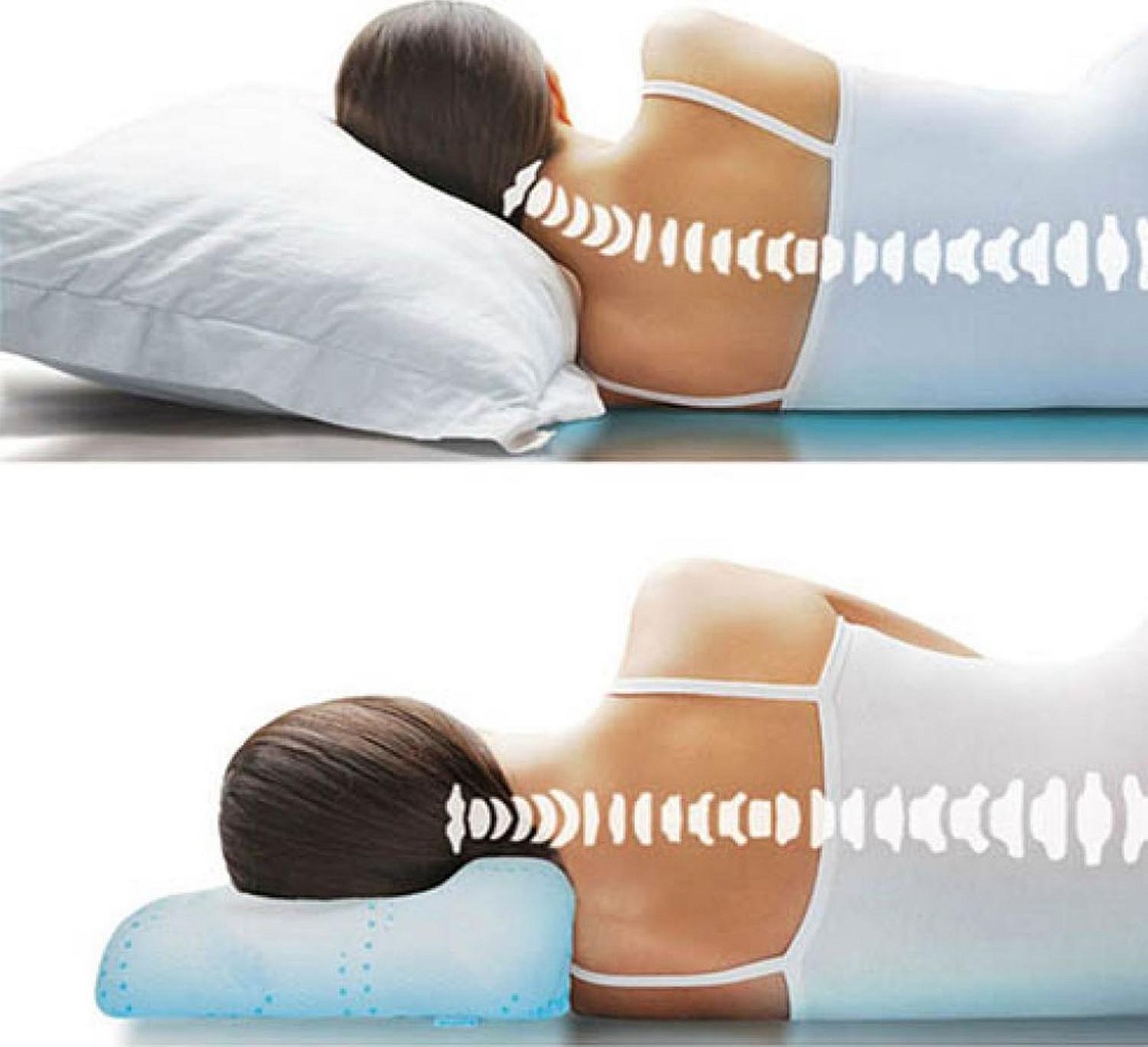 Ортопедическая подушка для сна при шейном остеохондрозе