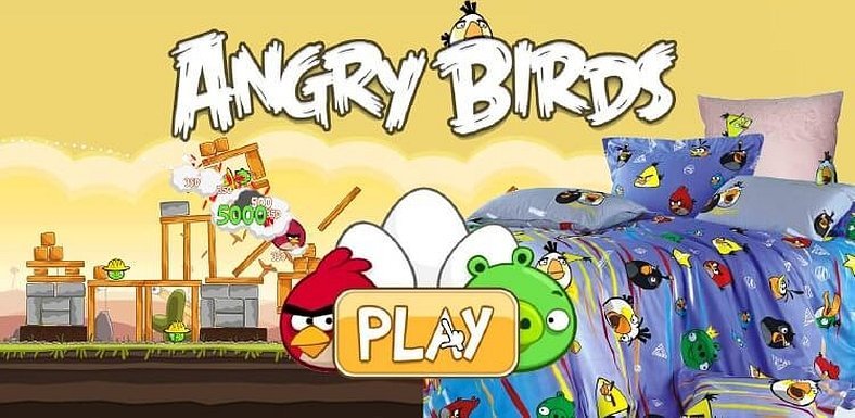 Игра angry birds