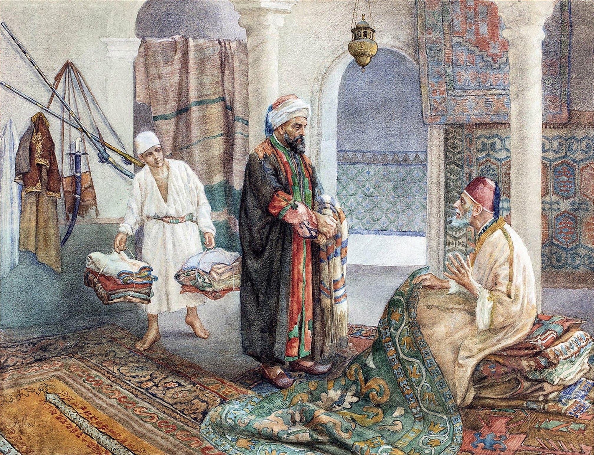 Картина гарем турецкого султана