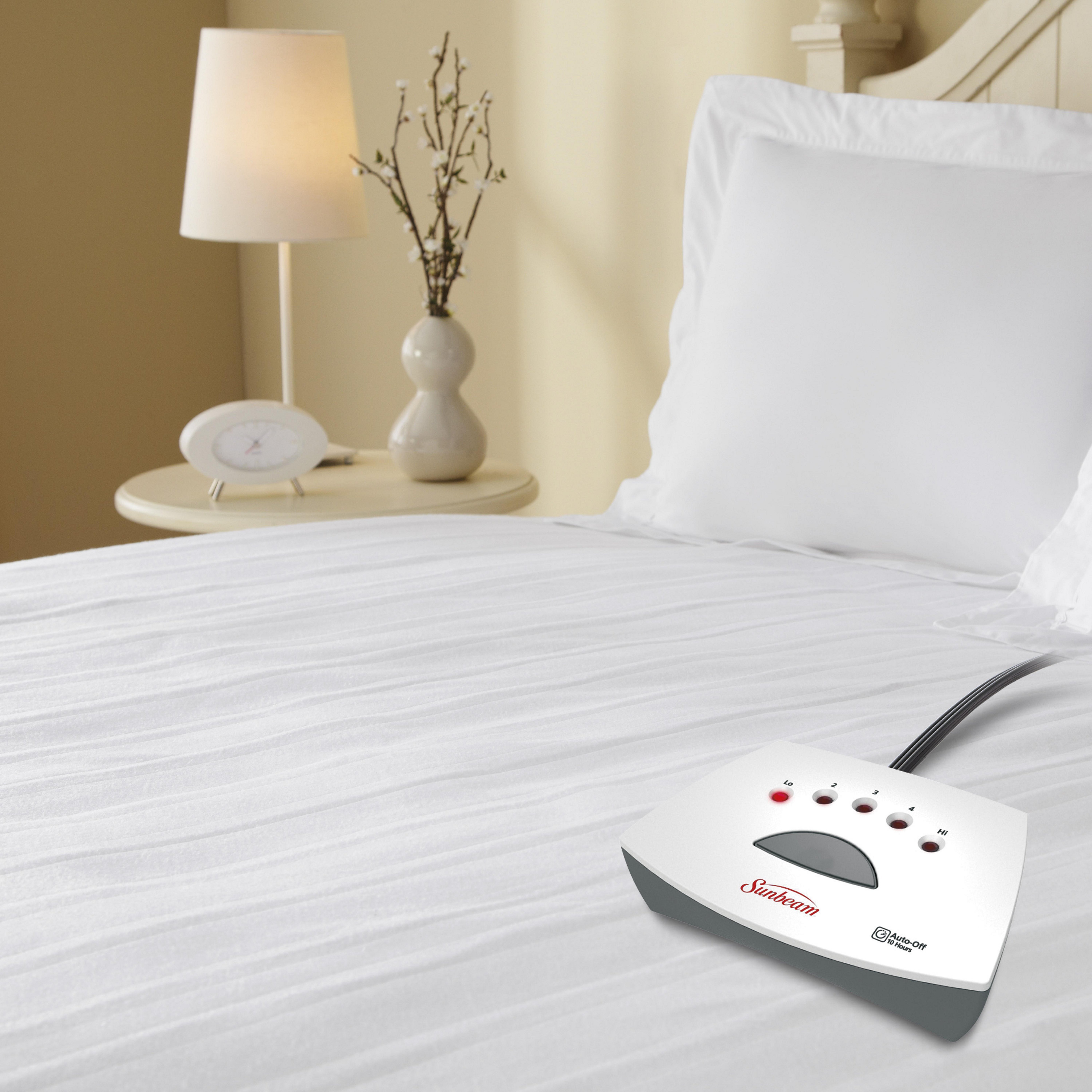 Sunbeam heated mattress pad