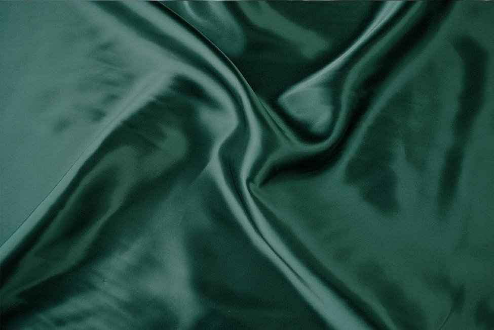 Ткань подкладочная темный зеленый