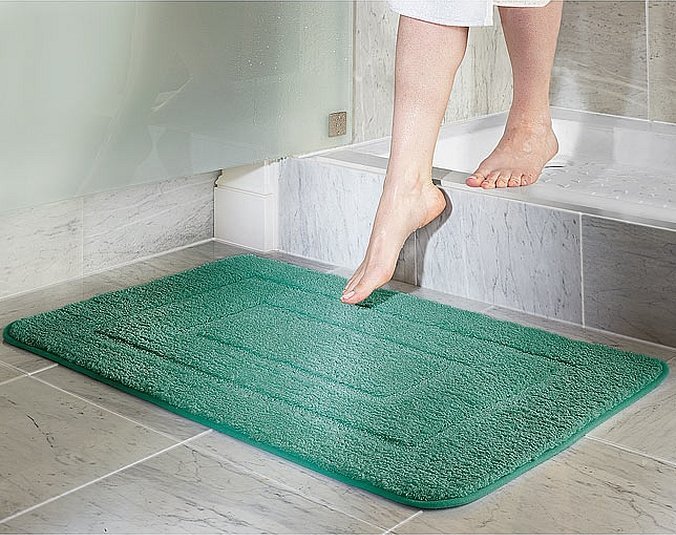 Мягкие коврики для ванной комнаты
