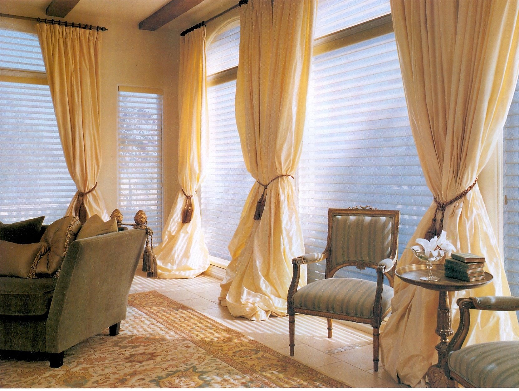 Греческая шторы гостиная