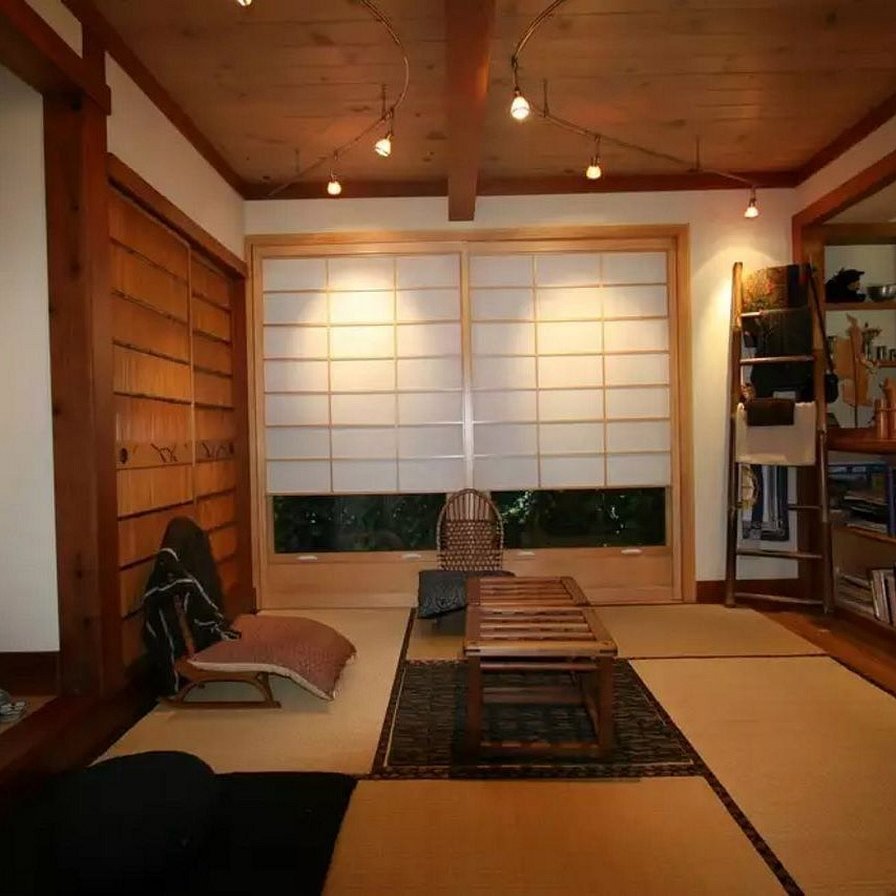 Дом из дерева в японском стиле