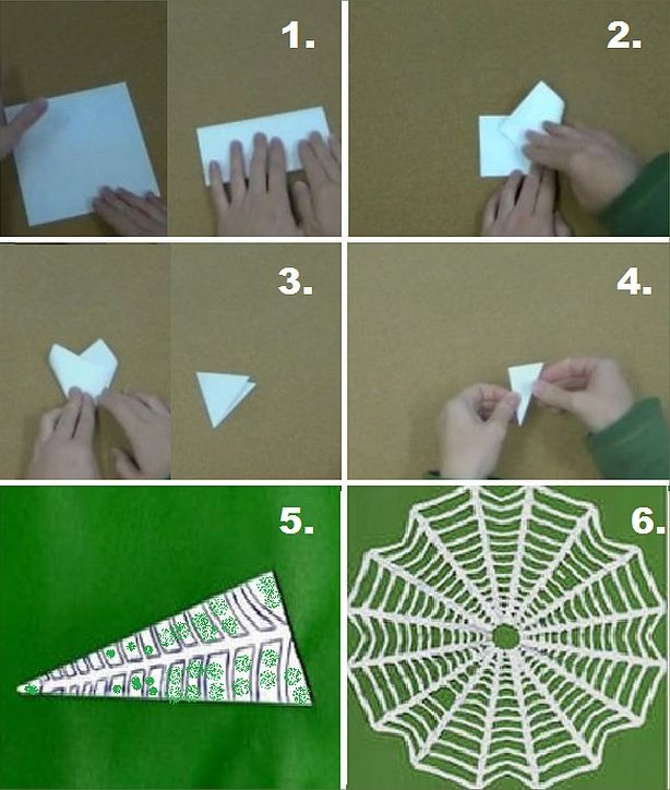 Снежинки из бумаги своими руками пошаговая