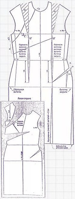 Выкройка женского жилета