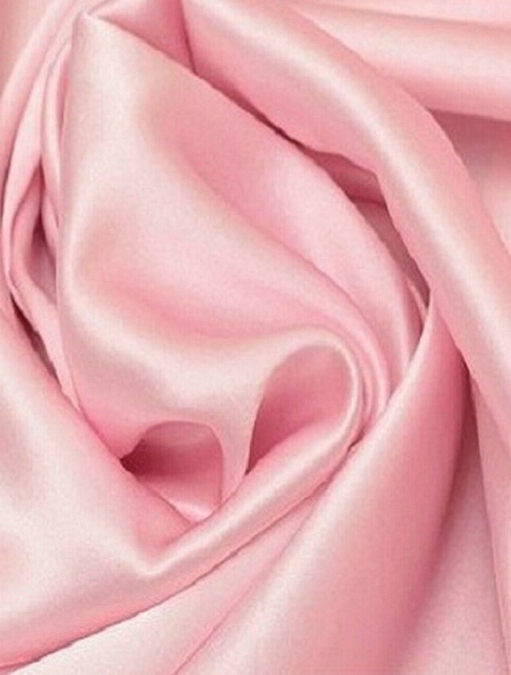 Розовый однотон сатин ткань