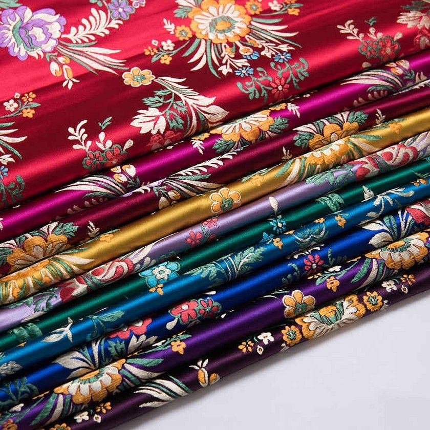 Китайские ткани из шёлка