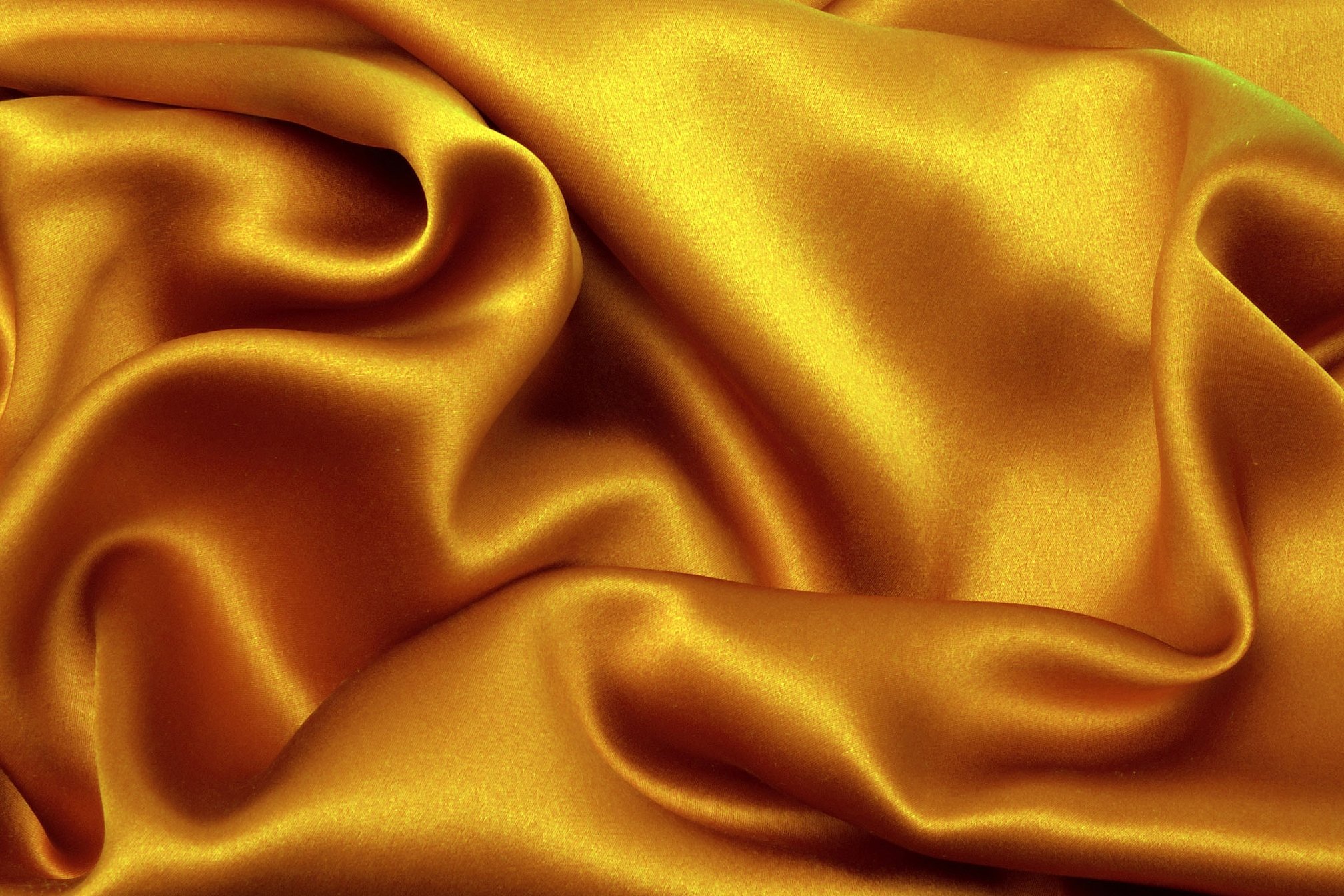 Желтый атлас ткань