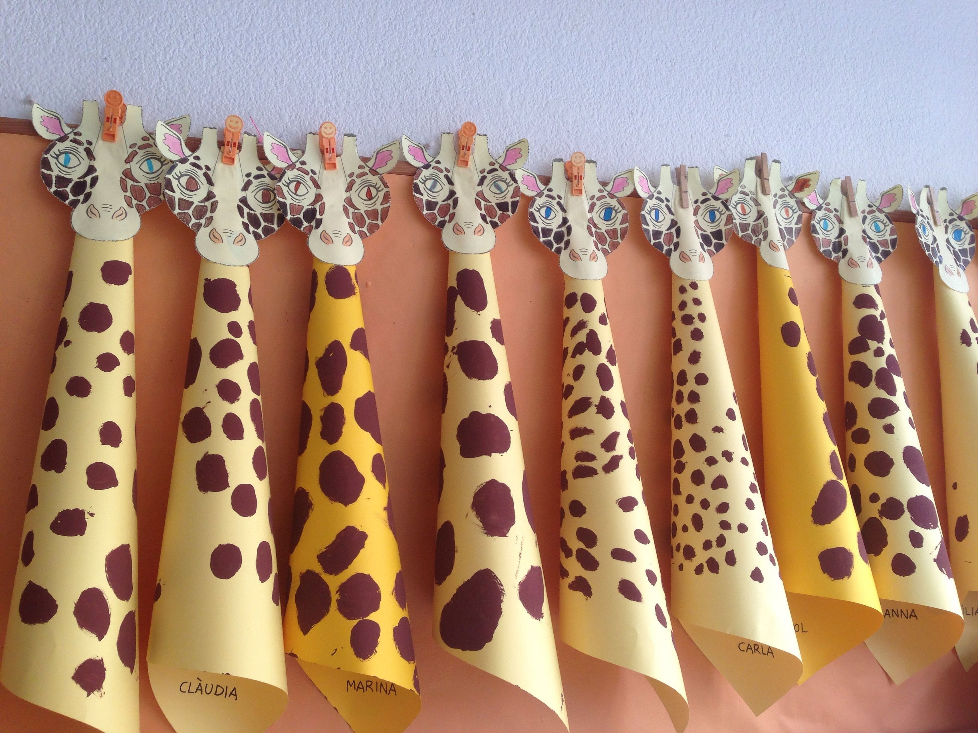 Жираф из конуса