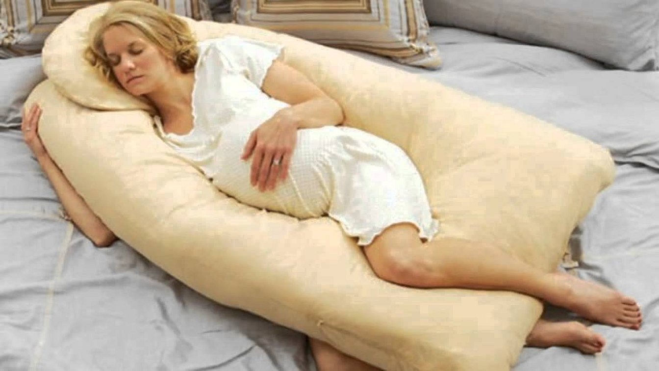 Подушка для беременных позы для сна