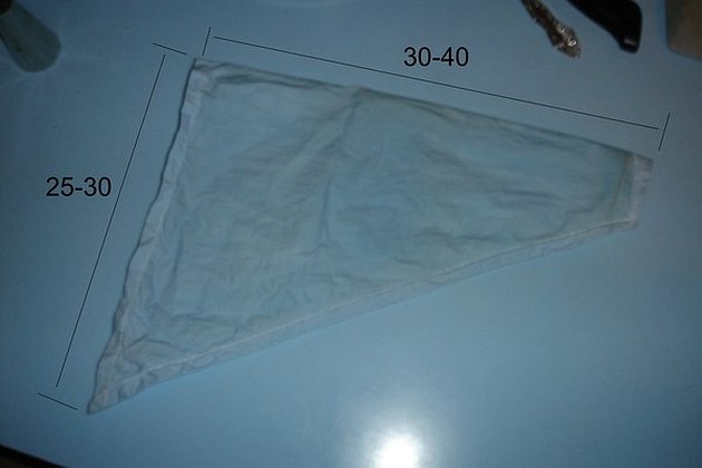 Кондитерский мешок из ткани своими руками