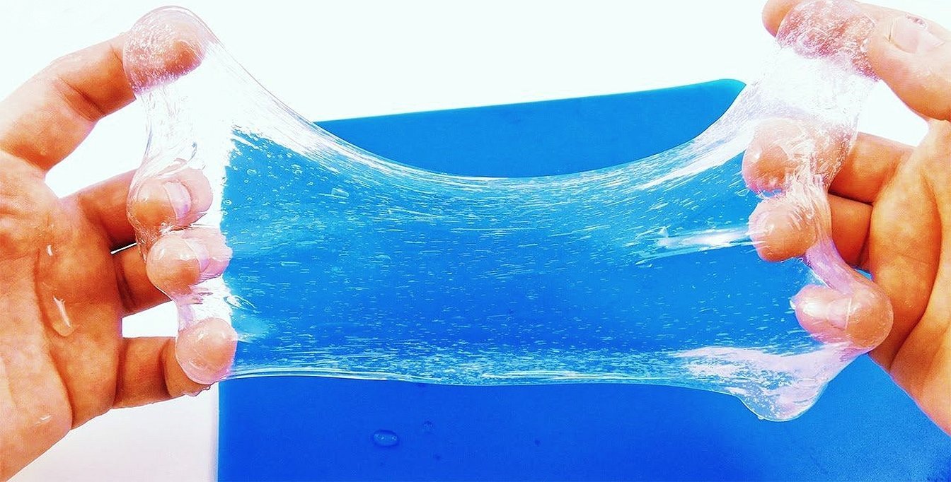 Морской прозрачный слайм