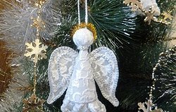 Рождественский ангел своими руками из бумаги или картона: как вырезать фигурку