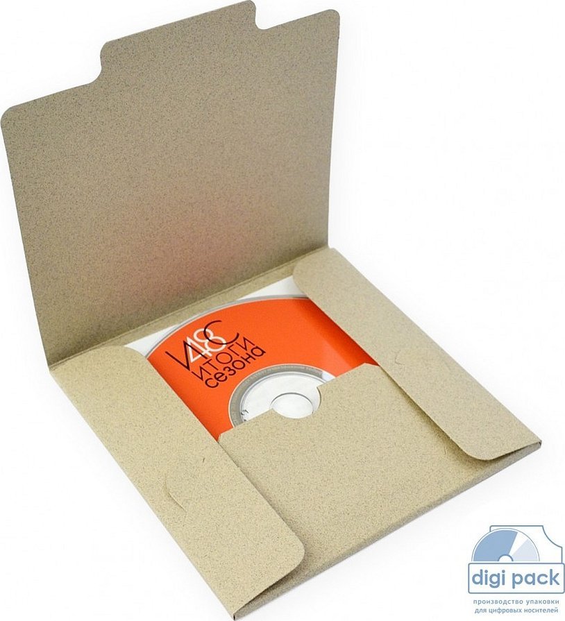Упаковка для диска cd картон