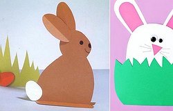 Как сделать зайца из бумаги оригами своими руками?