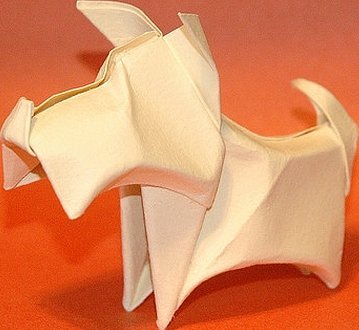 Мокрое складывание оригами схемы