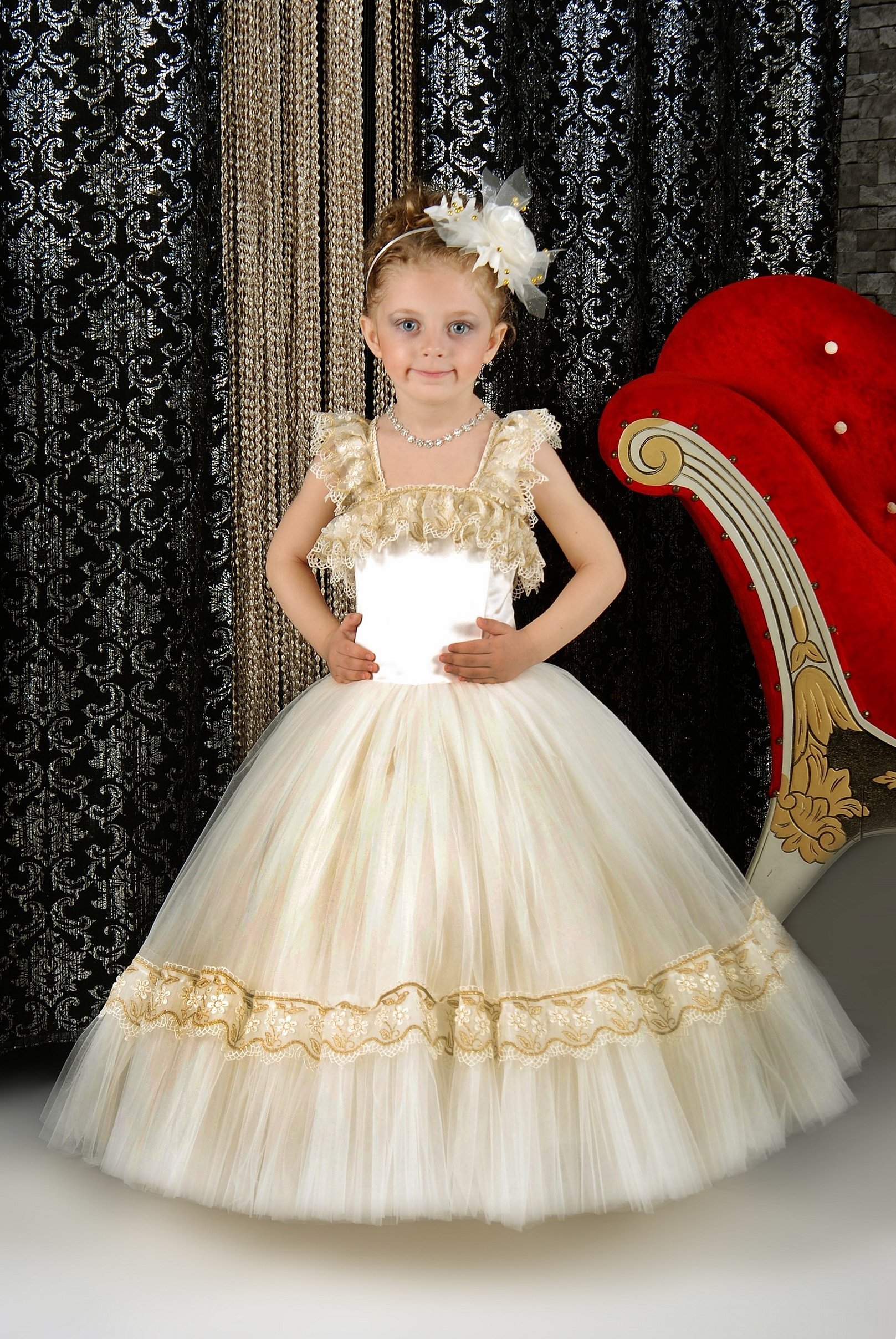 Бальное платье для маленькой принцессы