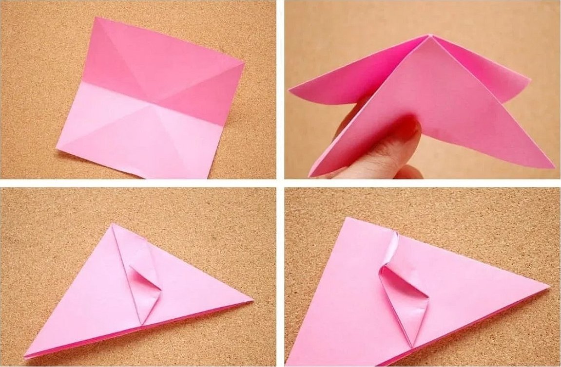 Несложные оригами без клея