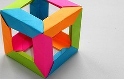 Оригами кубик из бумаги: схемы как сделать своими руками, описание работы
