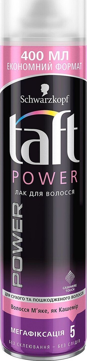 Лак для волос taft power