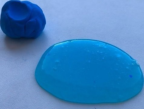 Камень голубого цвета