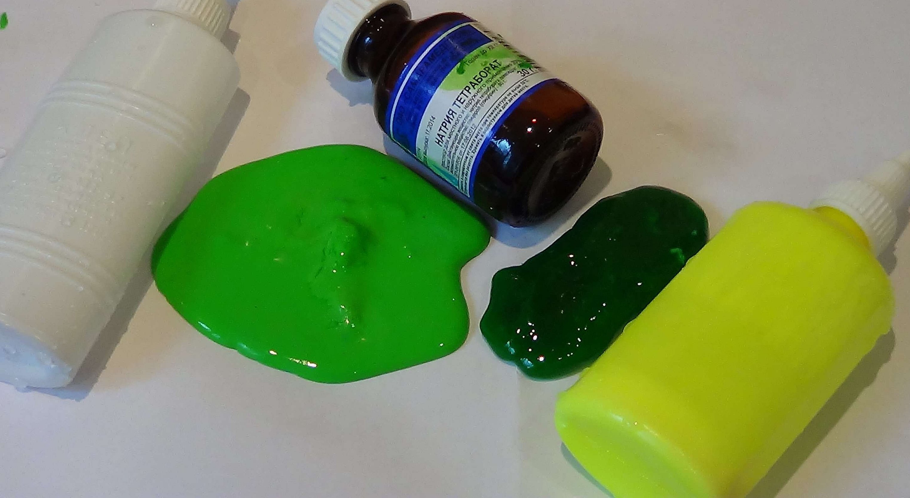 Зеленый пигмент краситель гелевый для мыла