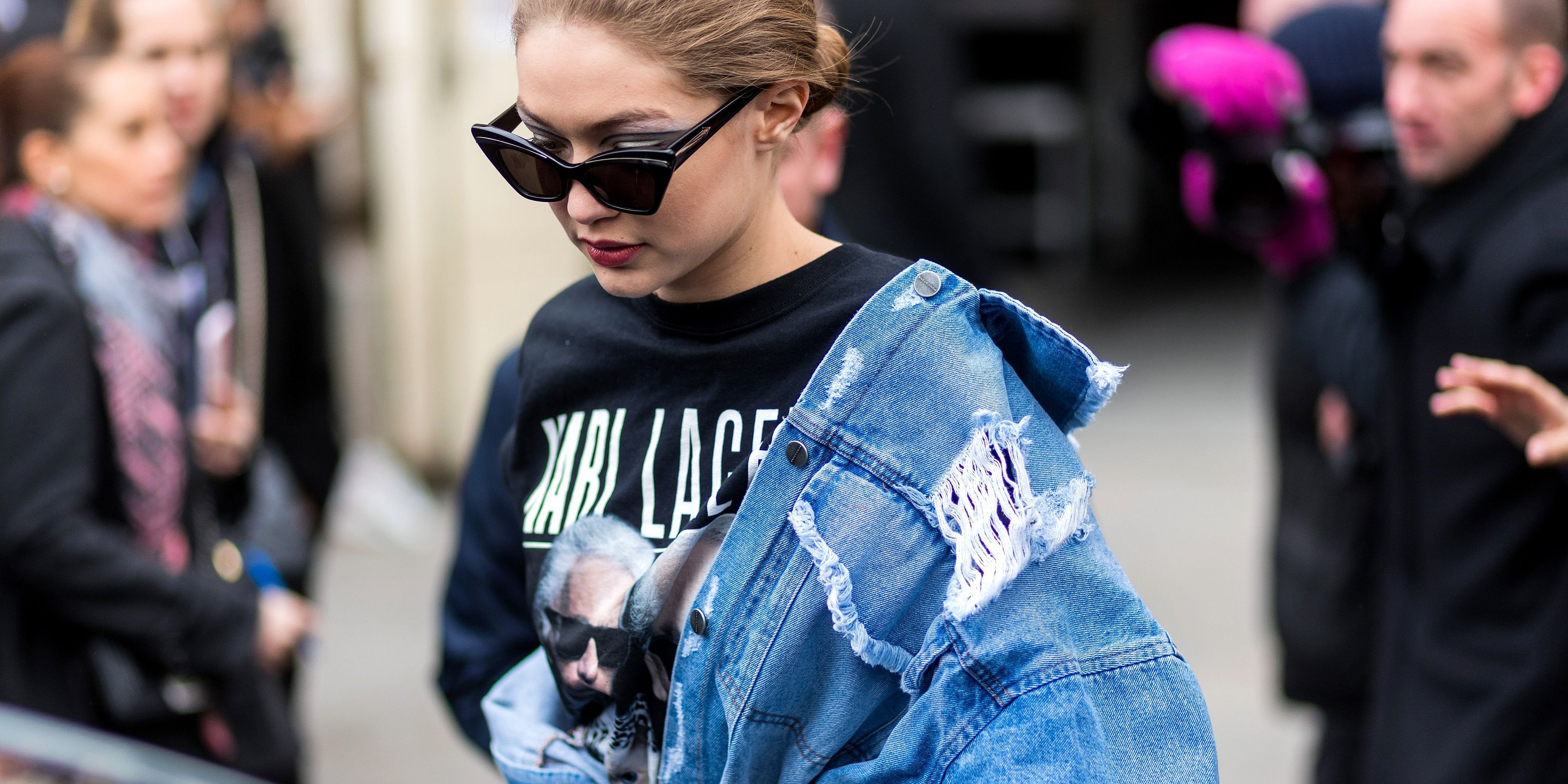 Gigi hadid street style