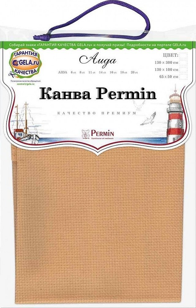 Канва аида permin цвета