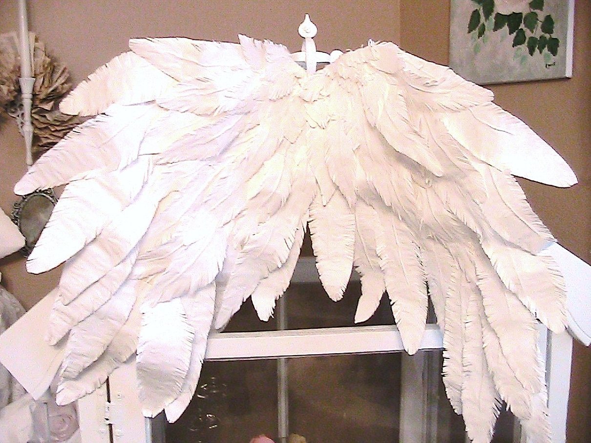 Крылья ангела своими руками из бумаги