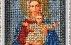 Икона Божией Матери: вышивка бисером своими руками, наборы, схема