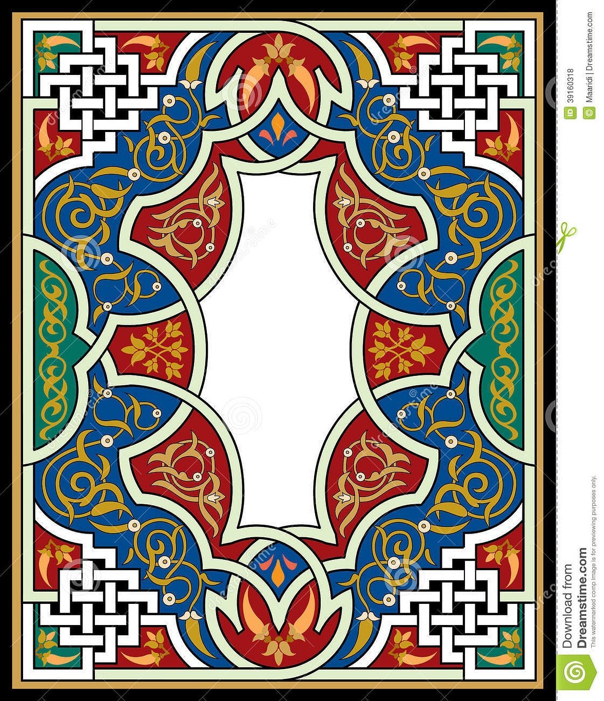 Восточный орнамент арабеска