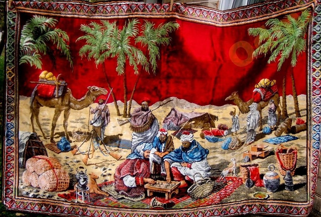 Персидский ковер в живописи