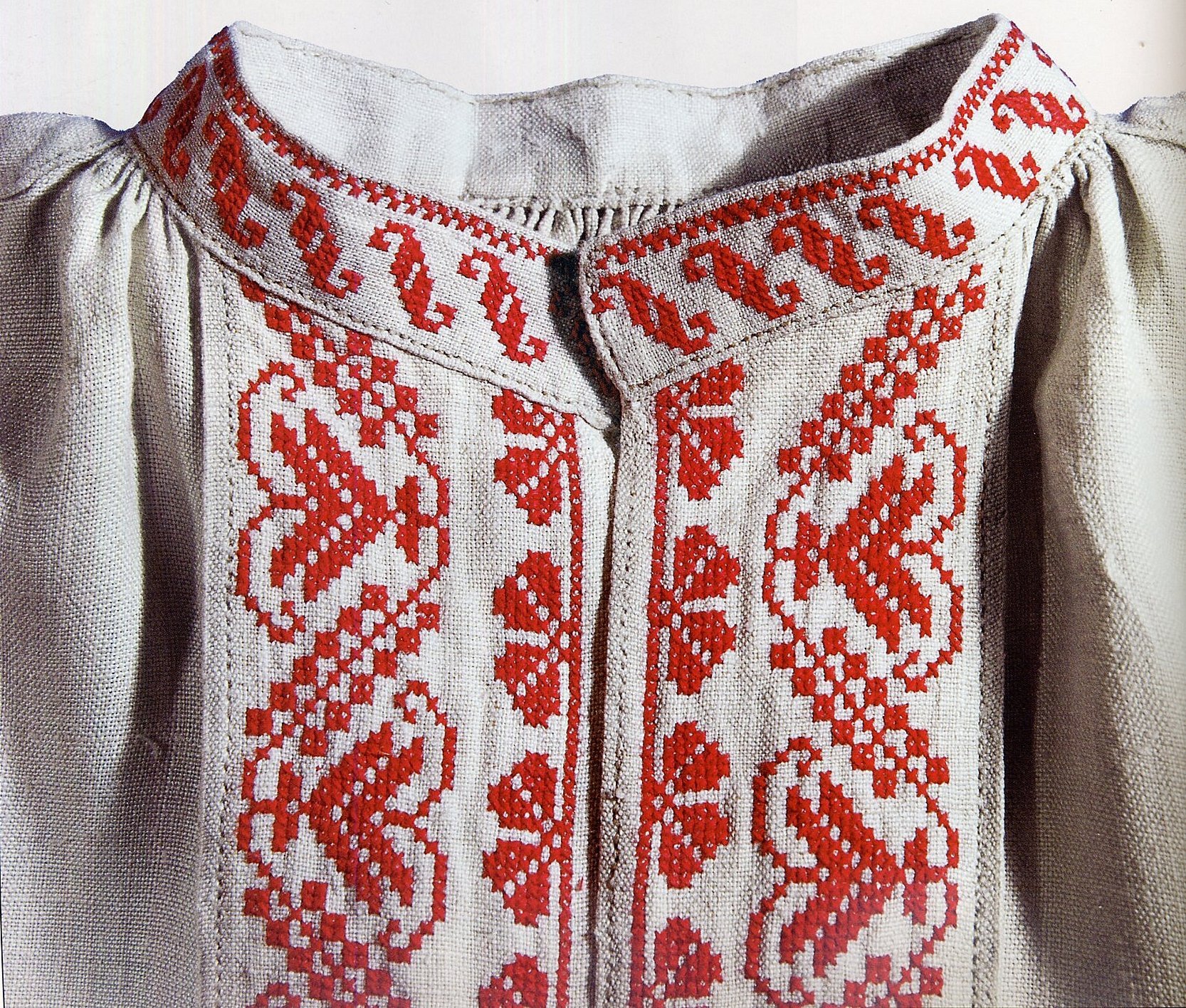 Славянские узоры на одежде вышивка