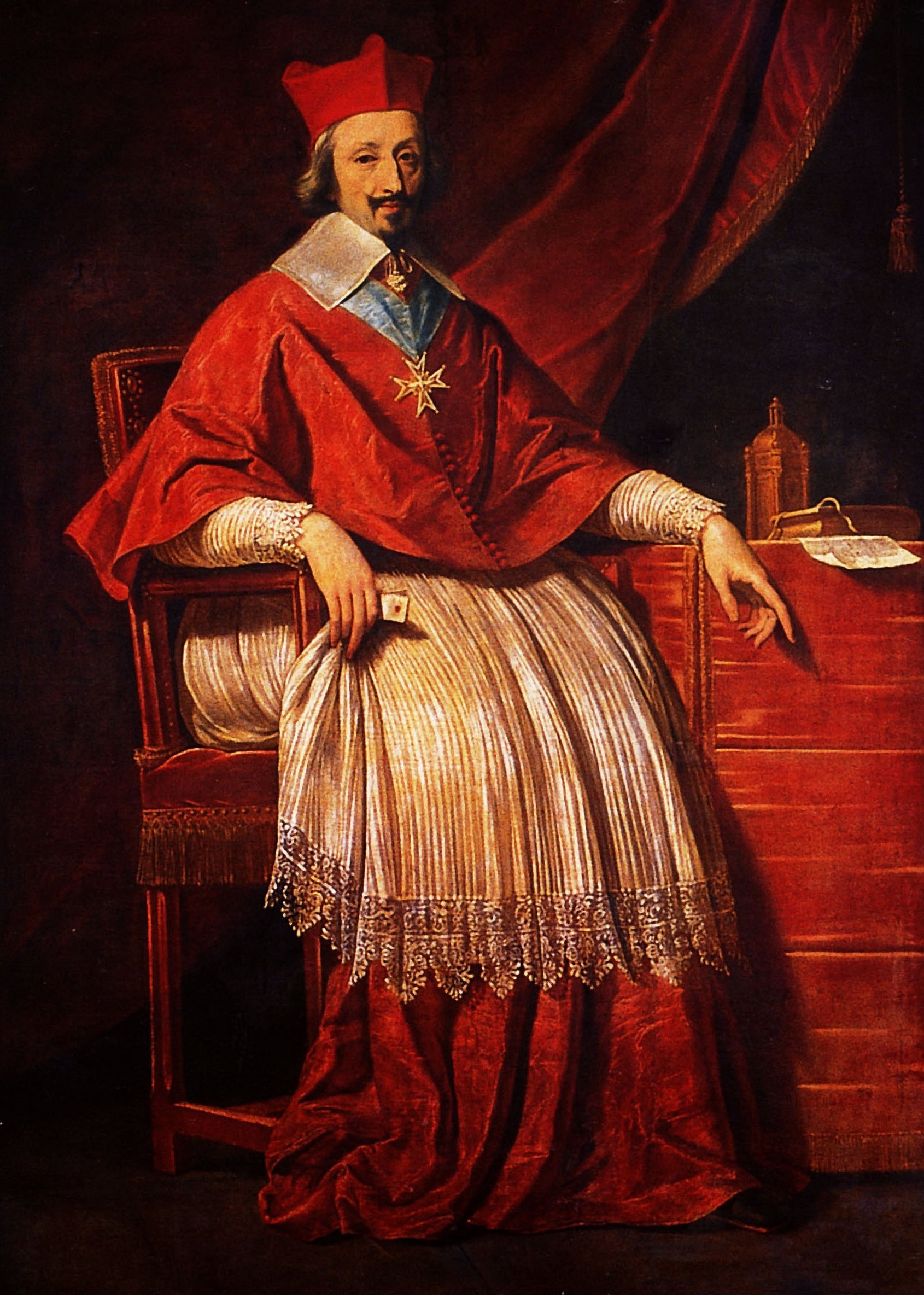 Портрет кардинала ришелье