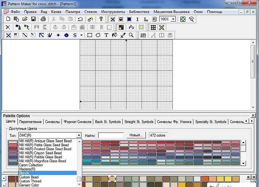 Программа для вышивки крестиком pattern maker