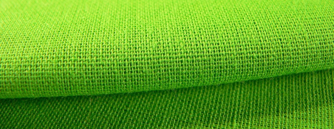 Креповая ткань зеленая