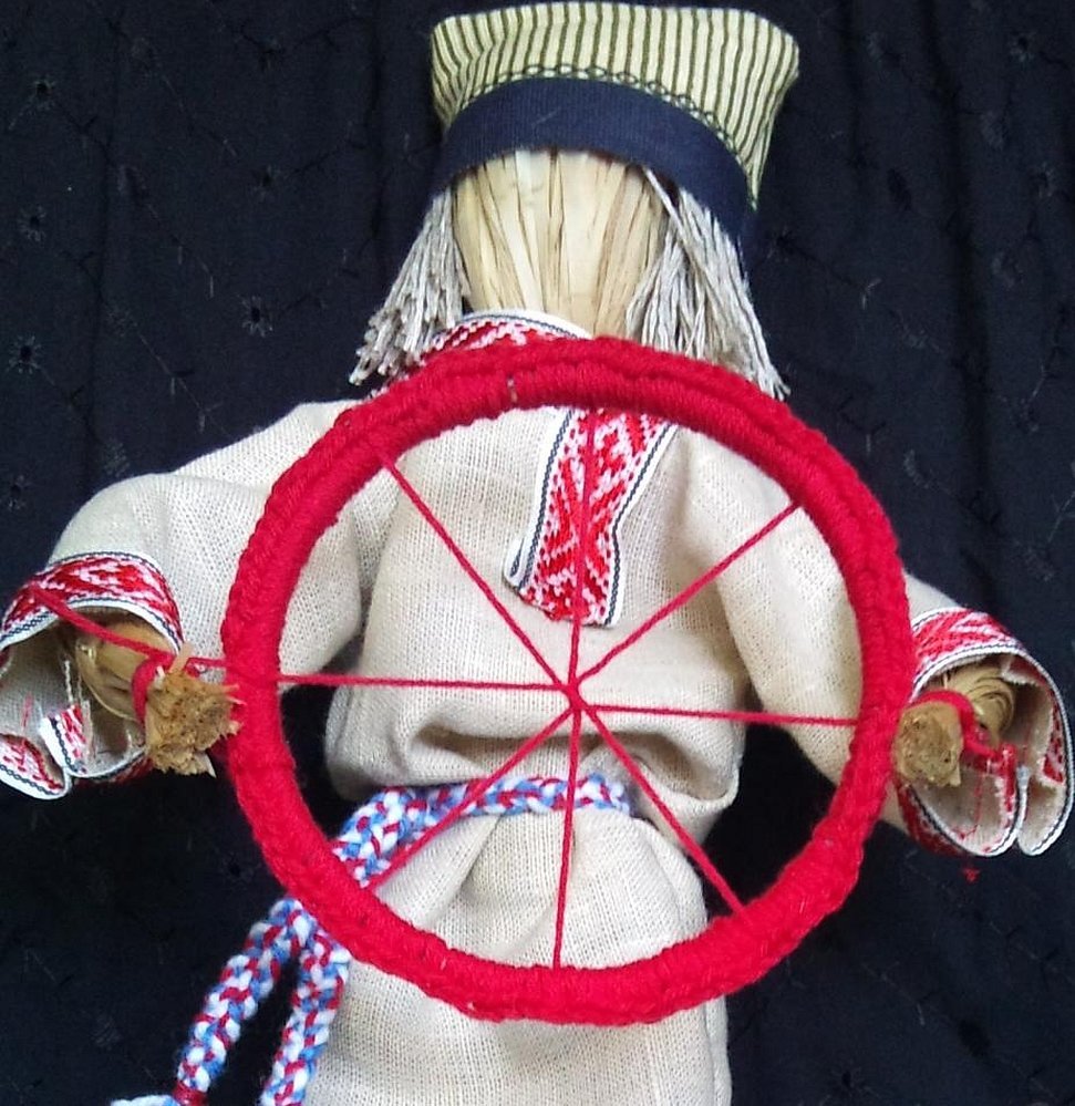 Солнцеворот славянский обрядовая кукла