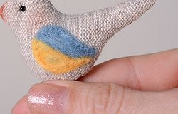 Как сделать птичку из ткани своими руками: выкройка, схема изготовления