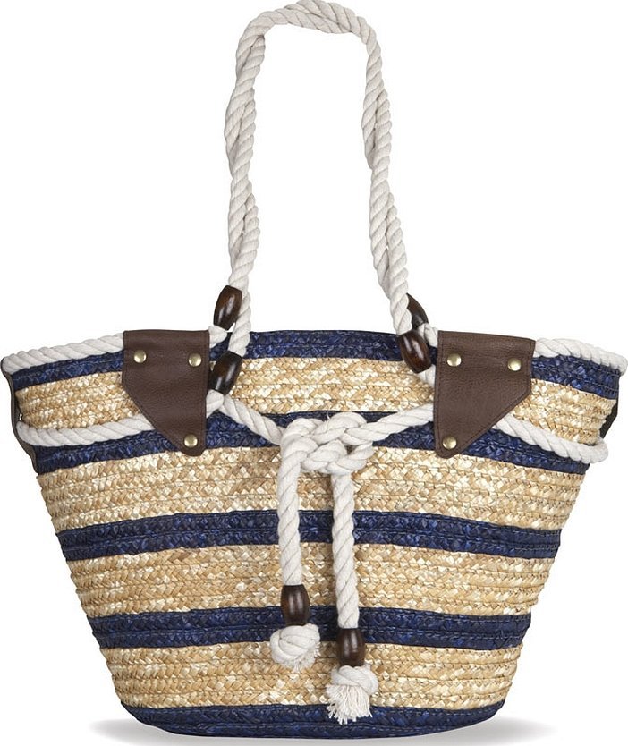 Пляжная сумка в морском стиле пэчворк