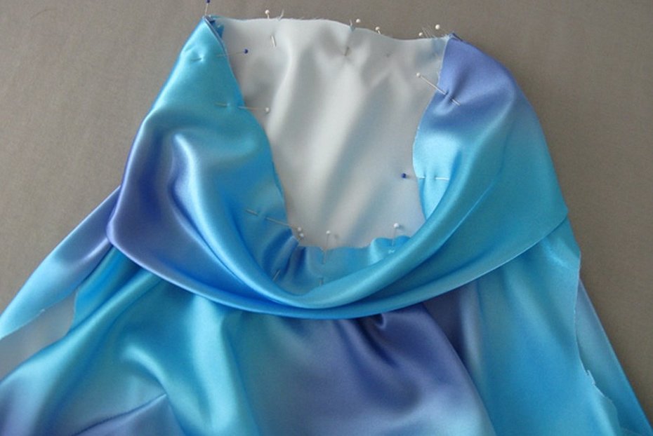 Синий платок эстетика