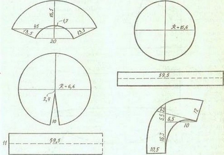 Сшить берет своими руками выкройка берета