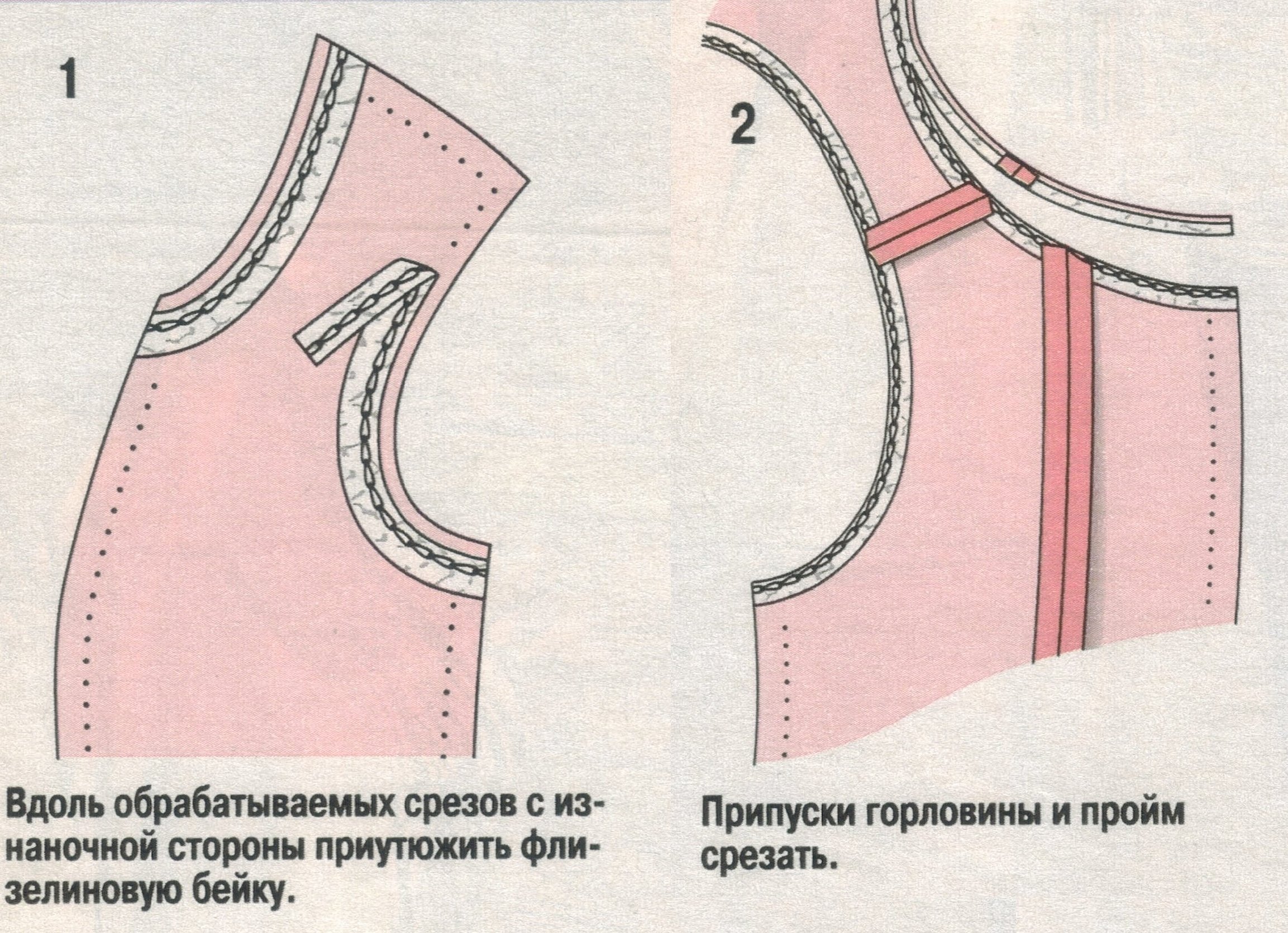 Обтачка выреза