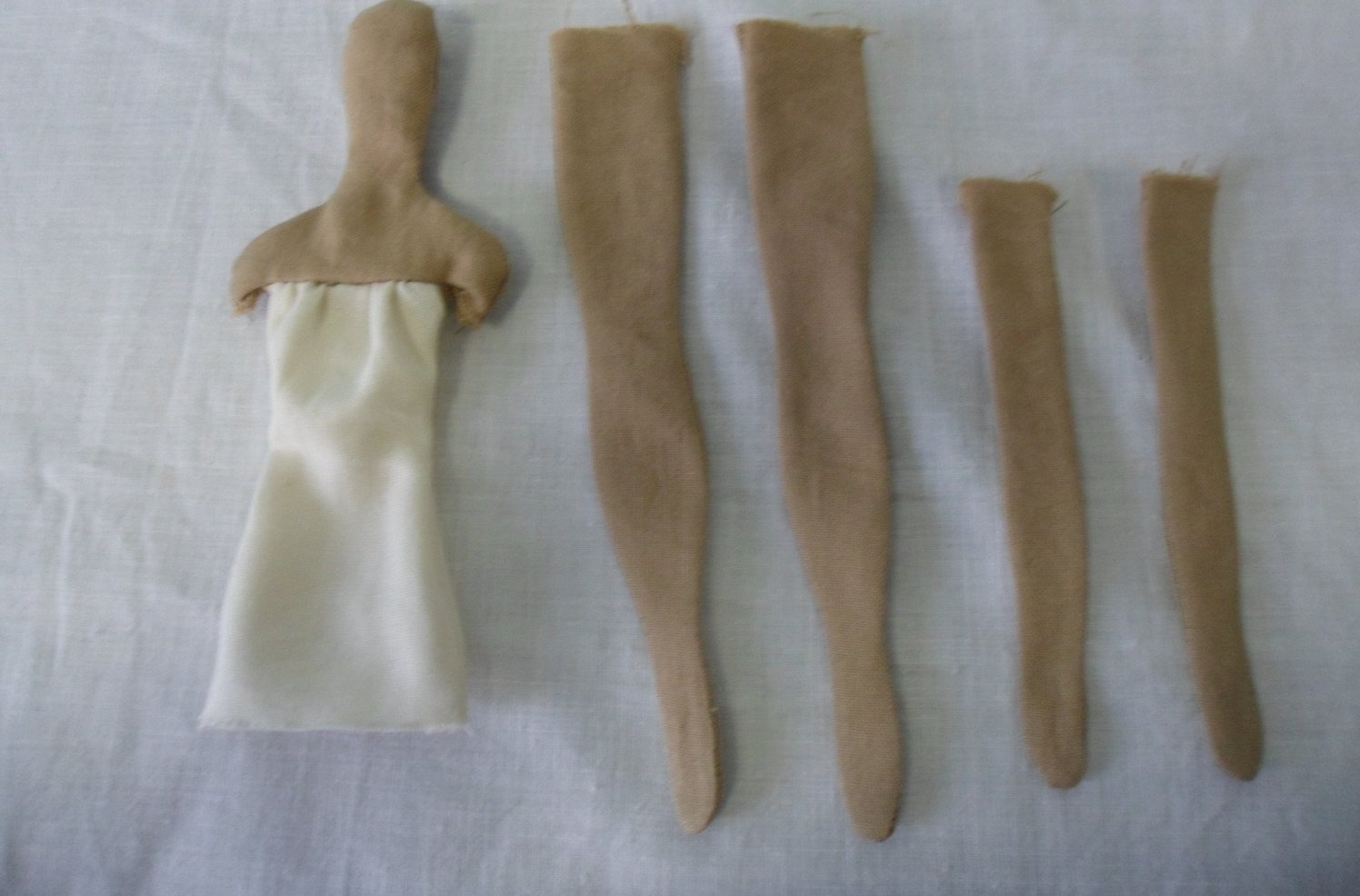 Заготовки для изготовления куклы тильды