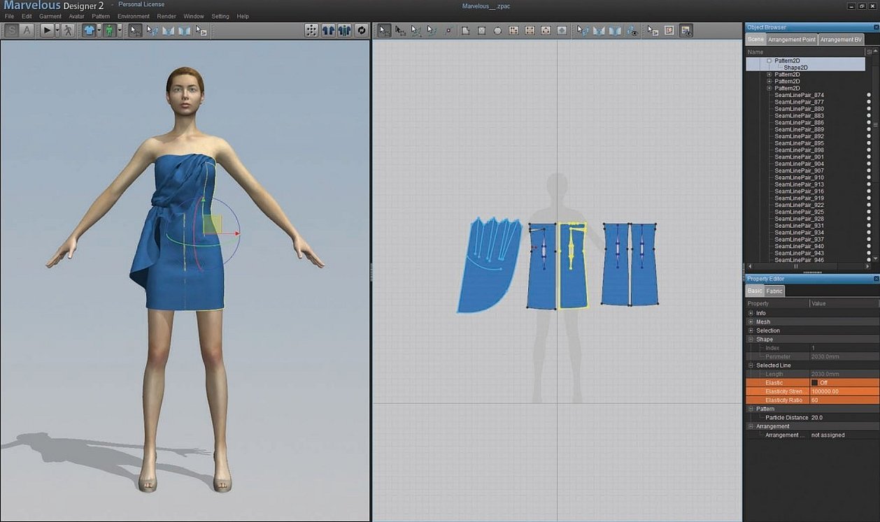 3D моделирование одежды